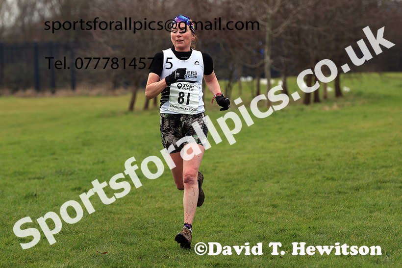 Womens 35s and over and Mens 65 and Over, 2025 NEMAA Cross Country Champs., Acklam, Middlesbrough. Photo: David T. Hewitson/Sports for All Pics
